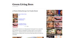 Desktop Screenshot of greenlivingbees.com